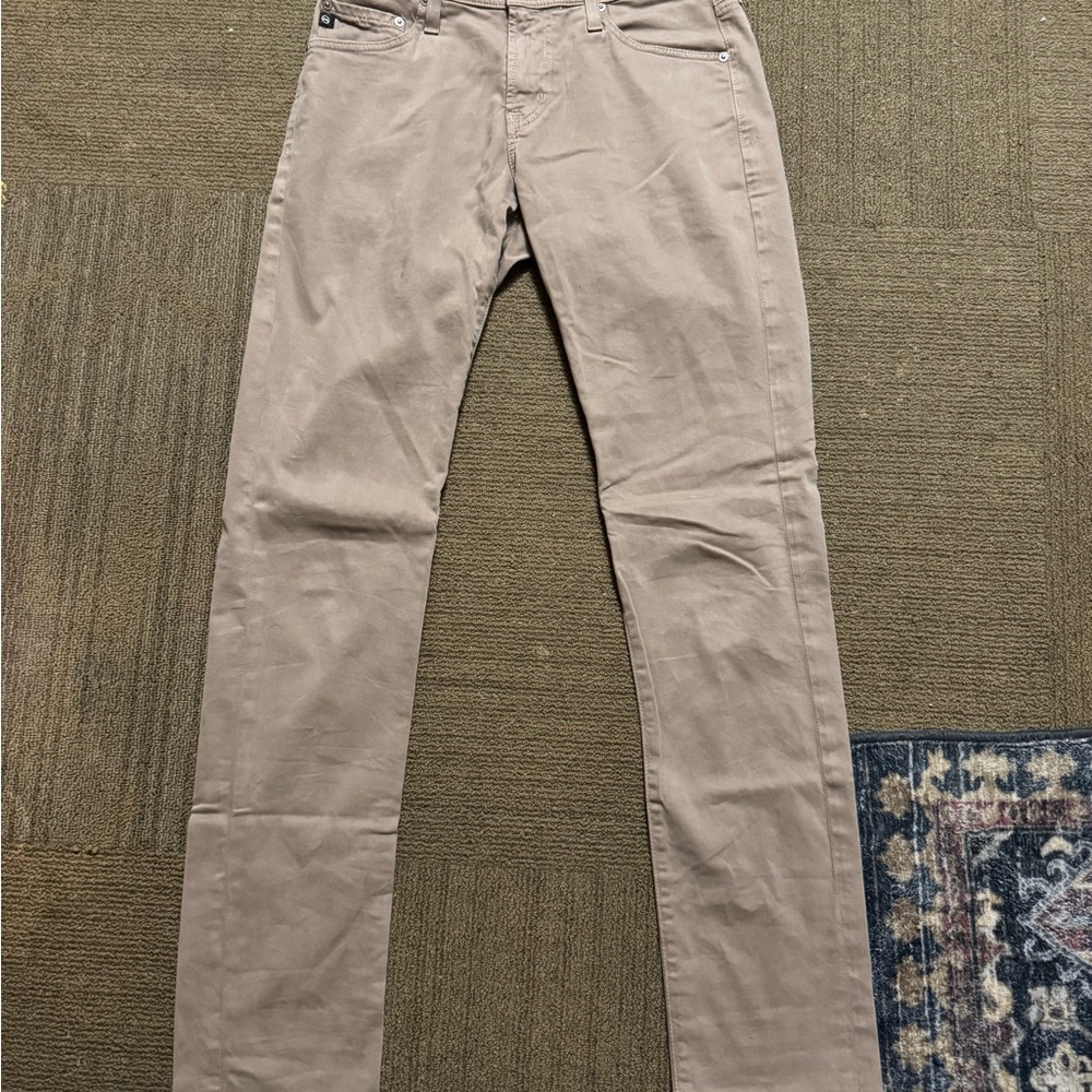 AG Adriano Goldschmied Men's Chinos in Light Brown